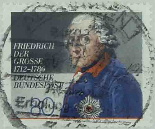 King Friedrich dem Grossen